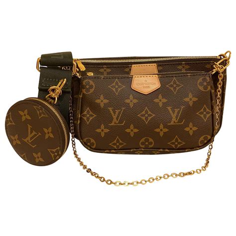 louis vuitton multi pochette close up|Louis Vuitton multi pochette fashionphile.